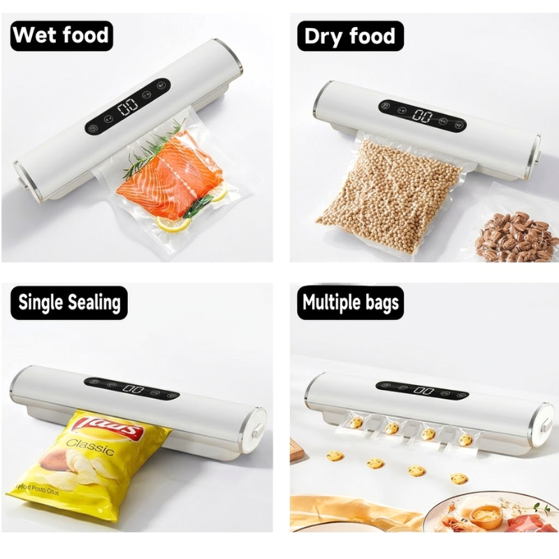 Vacuum Food Sealer Machine 30cm Kitchen Food Packaging System with Touch Controls