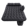 Inflatable Black Car Travel Mattress Bed with Pillows for Back Seat Sleeping Camping Road Trips and Outdoor Adventures