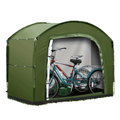 Portable Storage Tent Green Large Waterproof Bicycle Shelter for Bikes Garden Equipment and Outdoor Gear