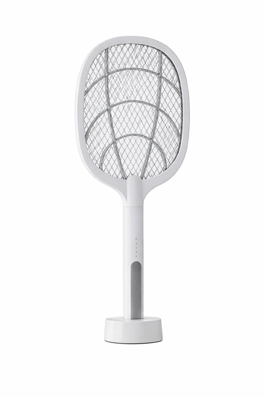 2-in-1 Rechargeable Electric Fly Swatter USB Insect Zapper Racket with LED Light