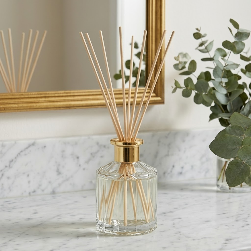 100 Piece Natural Rattan Reed Sticks 3x100mm Diffuser Replacement Sticks Home Fragrance