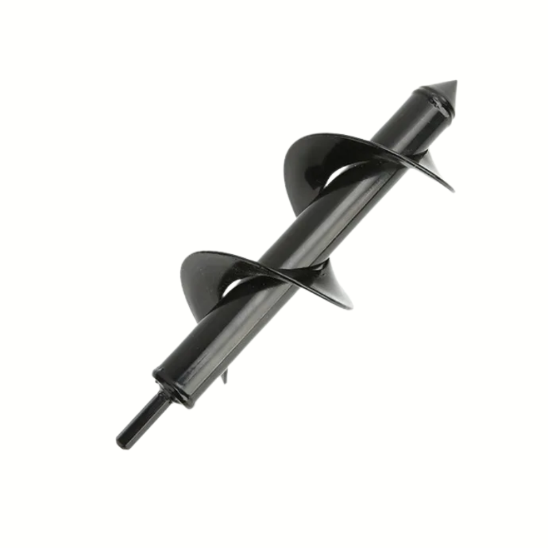 Spiral Garden Auger Drill Bit 8x25cm Soil Digging Planting Tool for Electric Drill