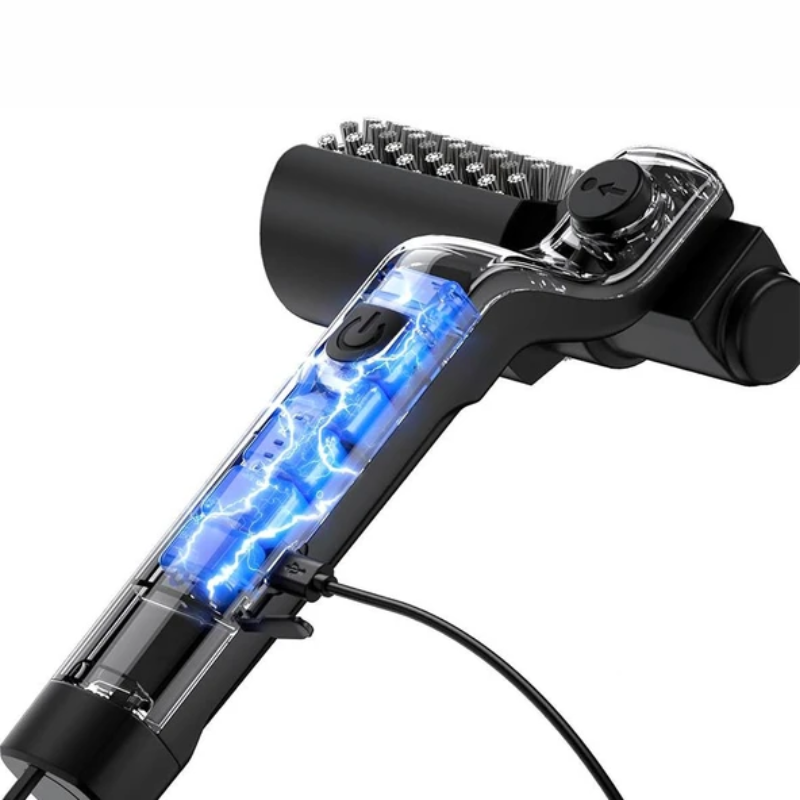 Rechargeable Electric BBQ Cleaning Brush Wireless Rotary Grill Cleaner