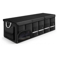 110L Foldable Car Trunk Storage Box Waterproof Cargo Organizer with Reinforced Handle