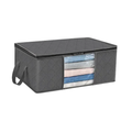 1 Piece 35L Foldable Storage Bag Clothes Blanket Organizer 50x35x20cm with Handle