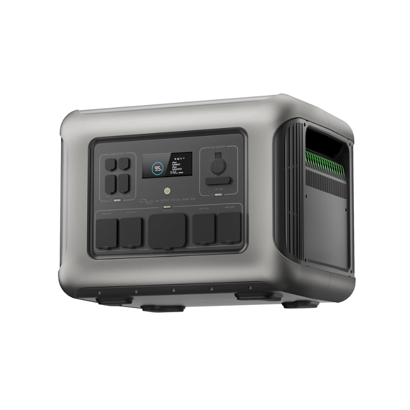 Portable Power Station 299Wh LiFePO4 Battery 600W Outdoor Backup Generator with AC USB-C and Wireless Charging
