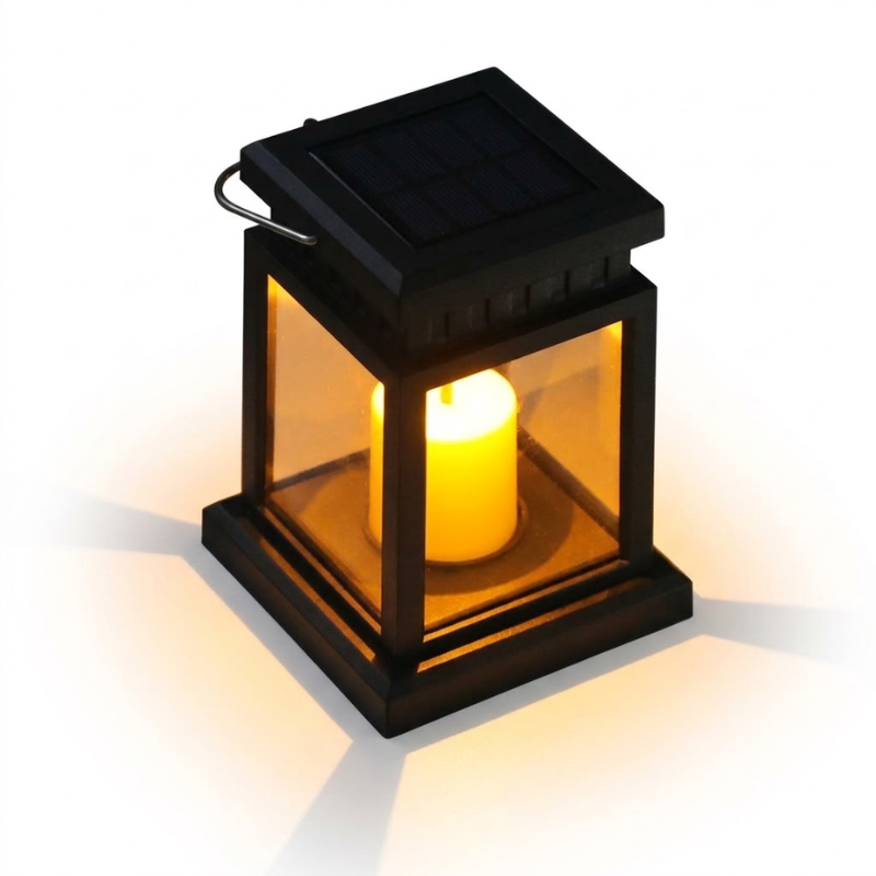 Solar Lantern Garden Light Retro Outdoor Hanging or Floor Lamp Waterproof LED Decor Light