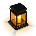 Solar Lantern Garden Light Retro Outdoor Hanging or Floor Lamp Waterproof LED Decor Light