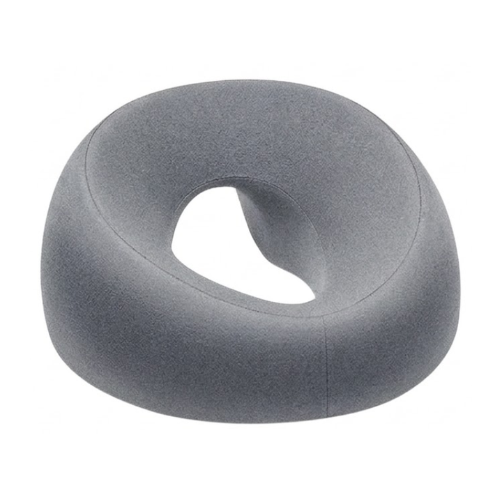 Face Down Desk Nap Pillow Memory Foam Prone Rest Head Support Cushion Gray