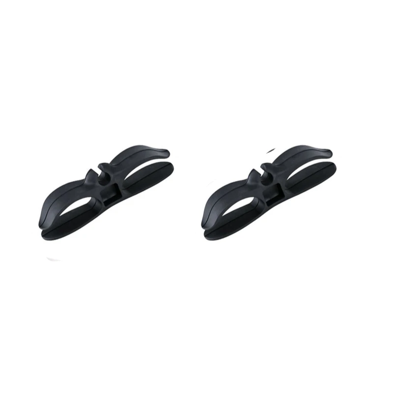 2 Piece Black Cable Organizer Wire Winder Cord Holder Kitchen Appliance Cable Management