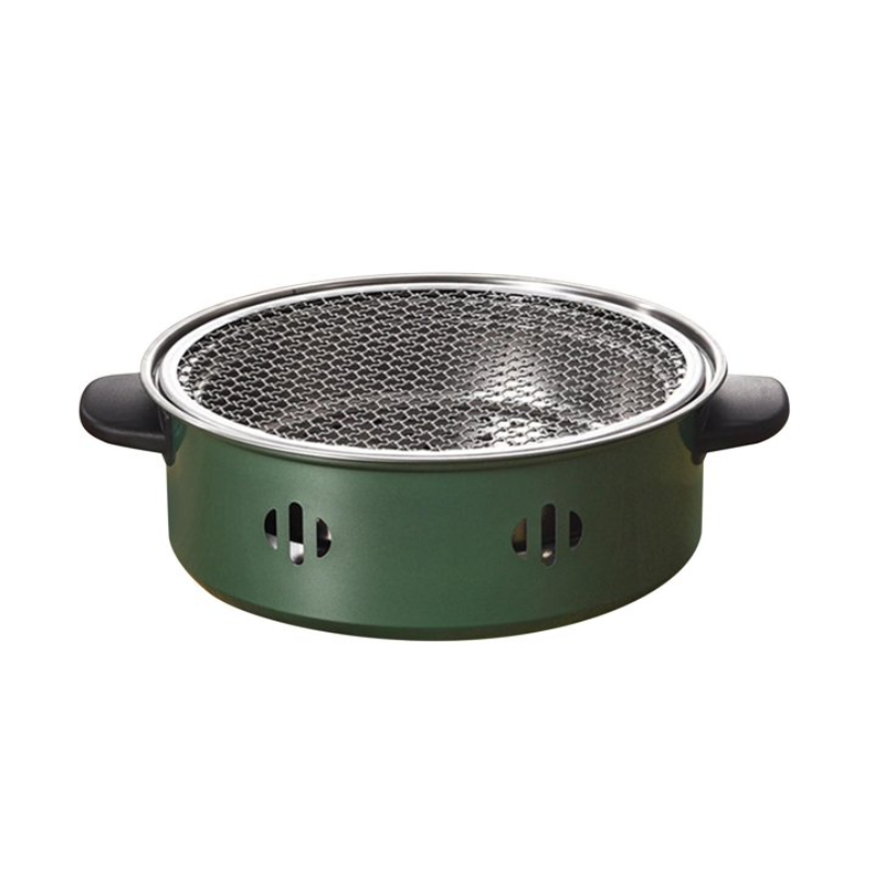 Portable Tabletop BBQ Grill Stove with Grill Net for Camping and Backyard