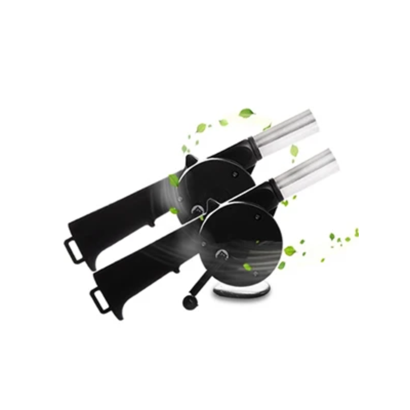 Mini Hand Crank BBQ Air Blower Portable Fire Fan for Grill Camping Outdoor Cooking
