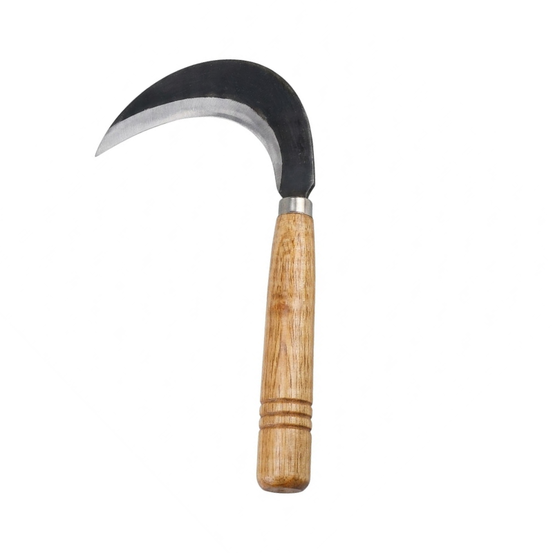 Small Garden Sickle Stainless Steel Hand Weeding Grass Cutting Harvesting Tool