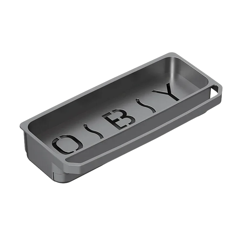 Kitchen Sink Organizer Drain Rack Self Draining Sponge Soap Holder Black