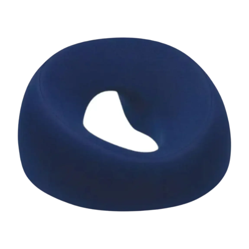 Face Down Desk Nap Pillow Memory Foam Prone Rest Head Support Cushion Navy Blue