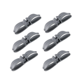 6 Piece Gray Cable Organizer Wire Winder Cord Holder Kitchen Appliance Cable Management
