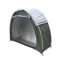 Waterproof Bicycle Storage Tent Army Green with Rainfly Portable Outdoor Shelter for 2 to 3 Bikes Garden Equipment