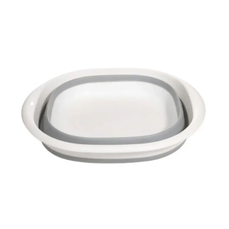30cm Collapsible Foot Bath Basin Foldable Soaking Tub Portable Plastic Wash Basin for Home Travel and Laundry