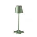 LED Touch Green Table Lamp 3 Color Dimmable USB Powered Desk Bedside Light