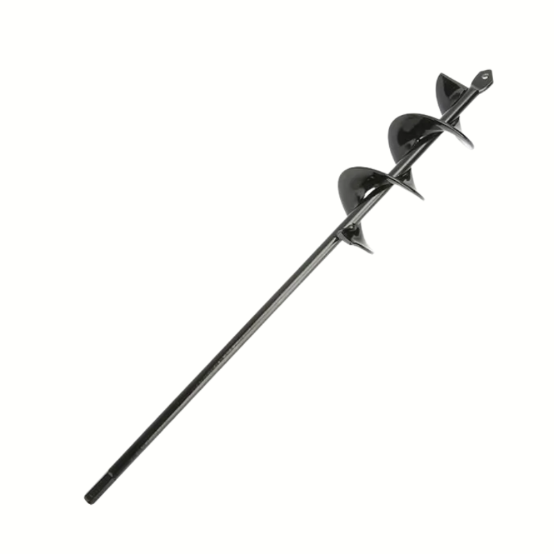 Spiral Garden Auger Drill Bit 4.6x37cm Soil Digging Planting Tool for Electric Drill