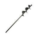 Spiral Garden Auger Drill Bit 4.6x37cm Soil Digging Planting Tool for Electric Drill