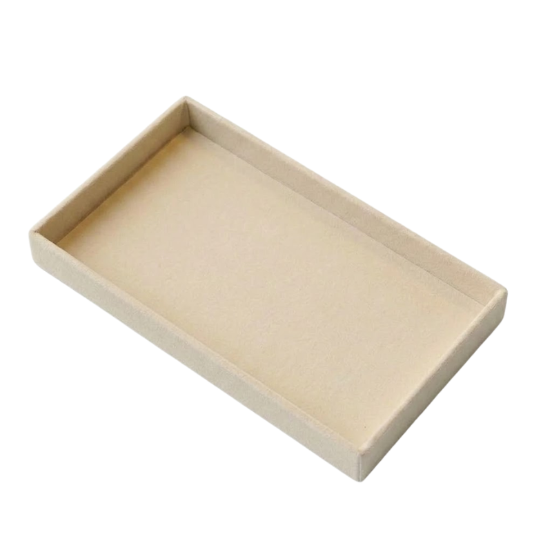 Empty Tray Wooden Jewelry Storage Tray Drawer Style Organizer for Accessories