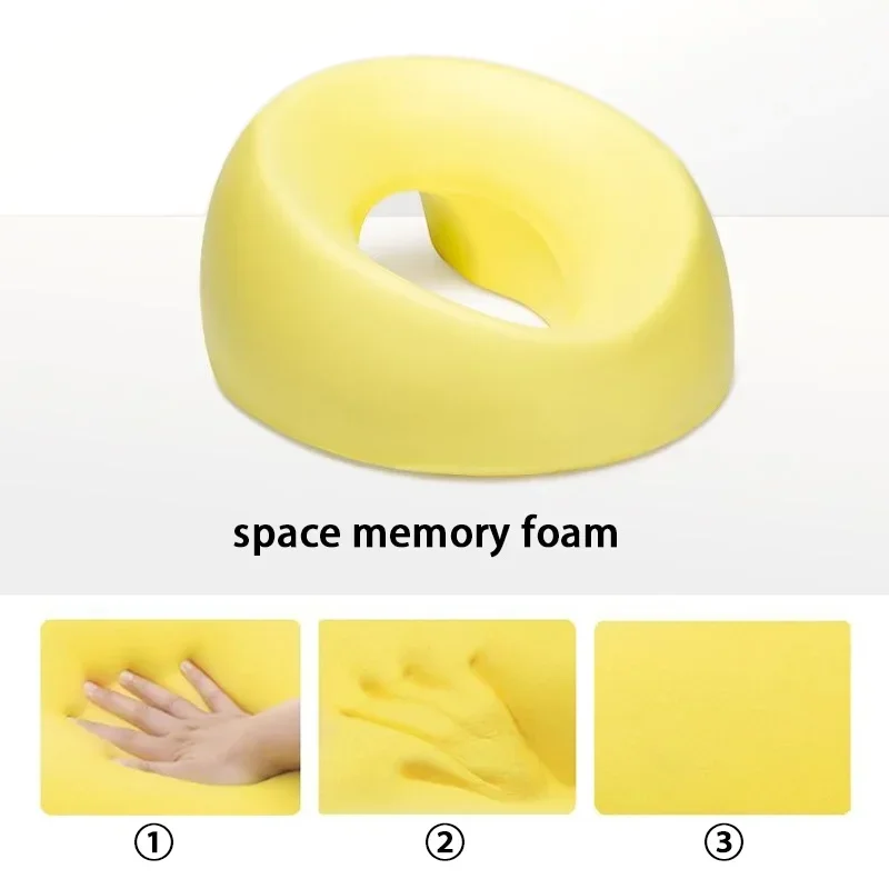 Face Down Desk Nap Pillow Memory Foam Prone Rest Head Support Cushion Navy Blue