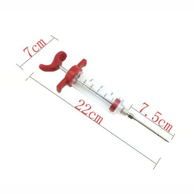 BBQ Marinade Injector Syringe 30ml with Stainless Steel Needle