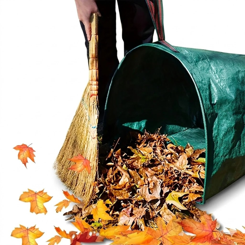 120L Garden Waste Bag Heavy Duty Reusable Yard Leaf Debris Collection Bag