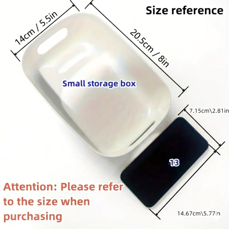 10PCS Stackable Plastic Storage Boxes Open Top Organizer Bins for Desktop Shelf Cabinet