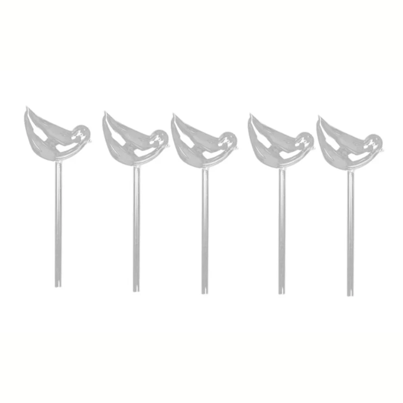 5 Piece Bird-Shaped Self-Watering Plant Globes Automatic Drip Irrigation Device