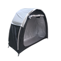 Waterproof Bicycle Storage Tent Black with Rainfly Portable Outdoor Shelter for 2 to 3 Bikes Garden Equipment