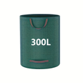 300L Garden Waste Bag Heavy Duty Reusable Yard Leaf Debris Collection Bag