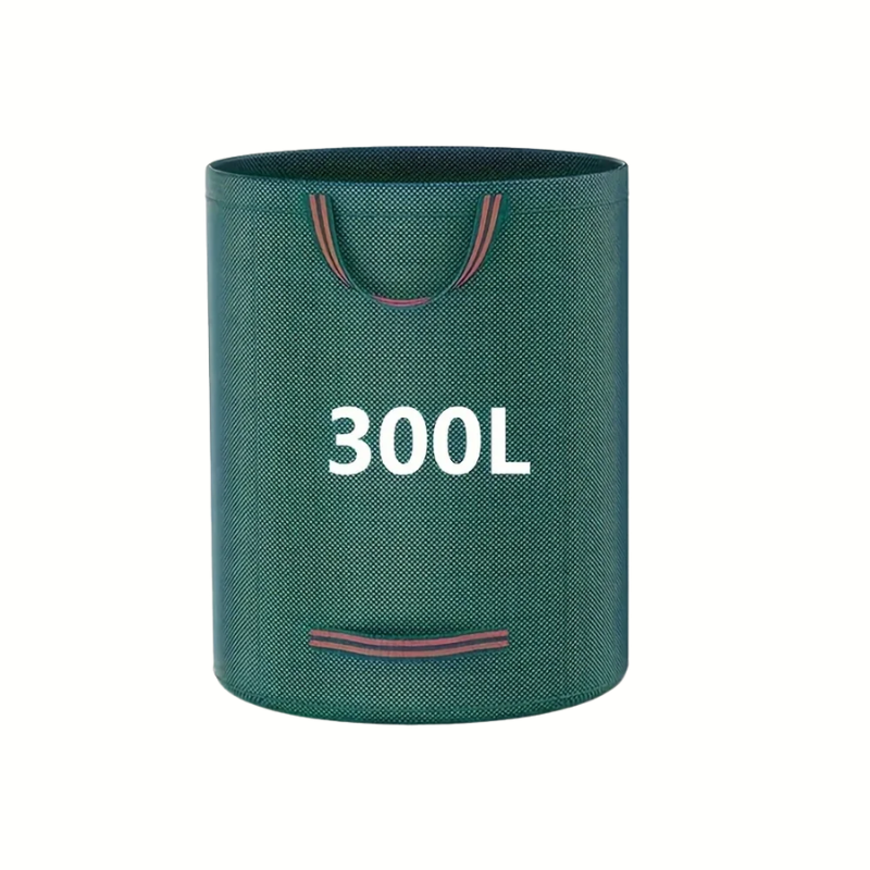 300L Garden Waste Bag Heavy Duty Reusable Yard Leaf Debris Collection Bag