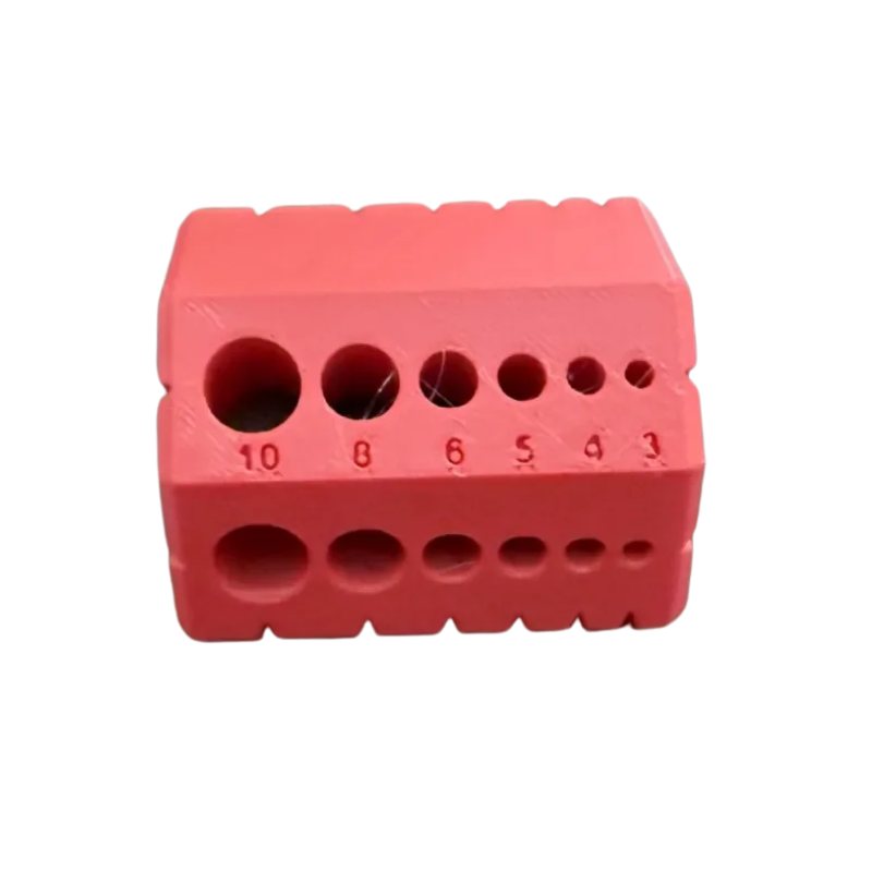 Portable 45° and 90° Drill Guide Jig Red Precision Alignment Tool for Woodworking and Joinery