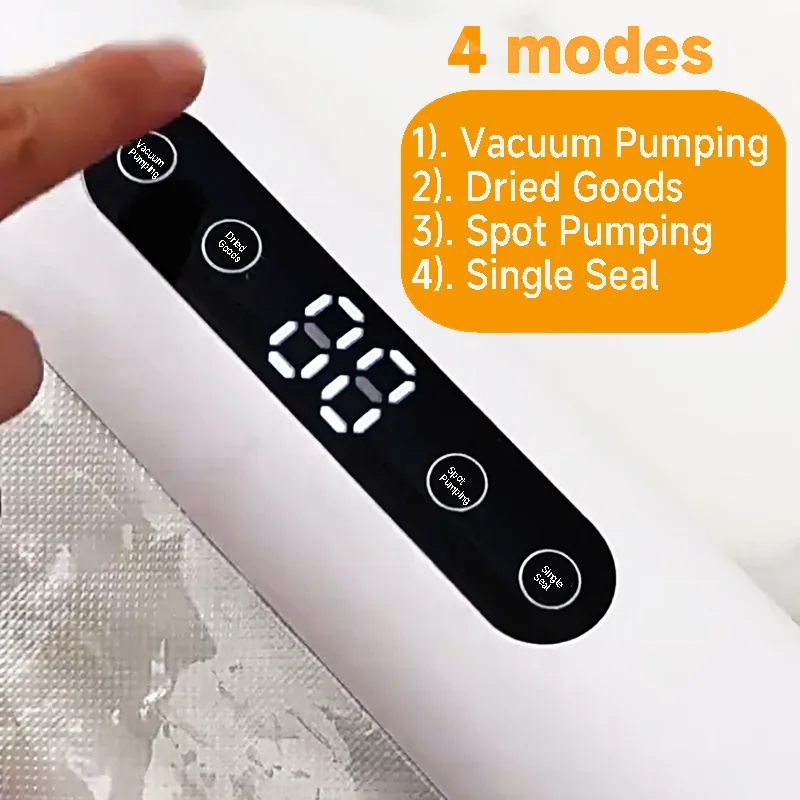 Vacuum Food Sealer Machine 30cm Kitchen Food Packaging System with Touch Controls
