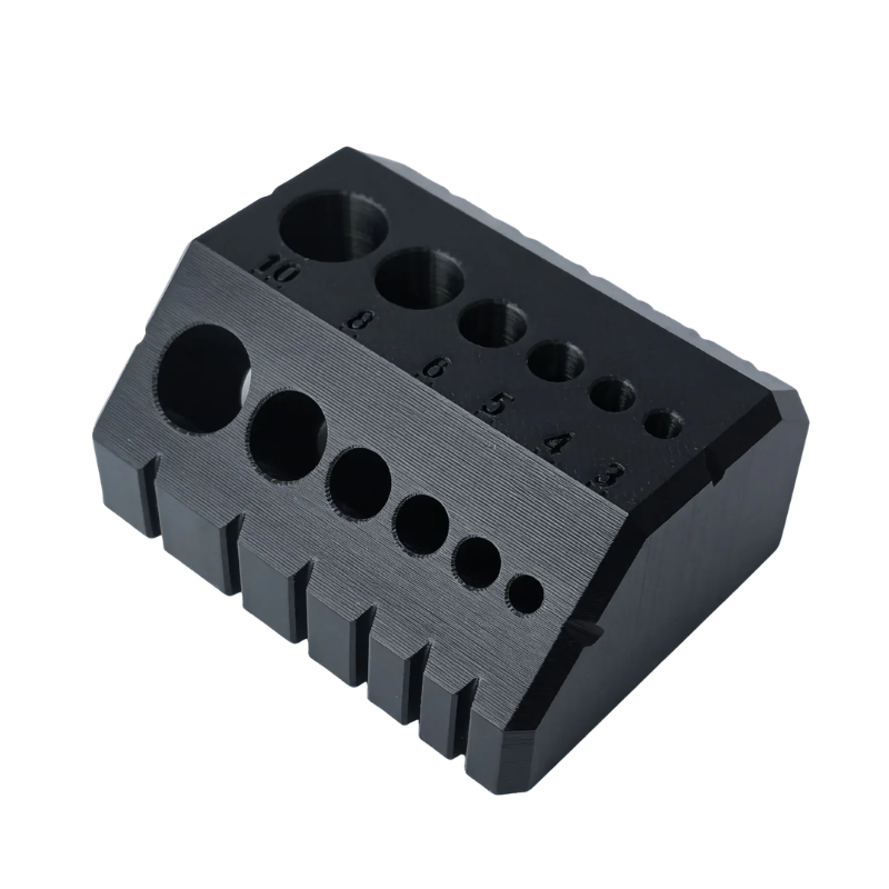 Portable 45° and 90° Drill Guide Jig Black Precision Alignment Tool for Woodworking and Joinery