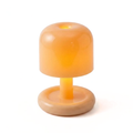 Rechargeable Sunset Night Light Warm White Table Lamp with Touch Control for Bedroom and Desk