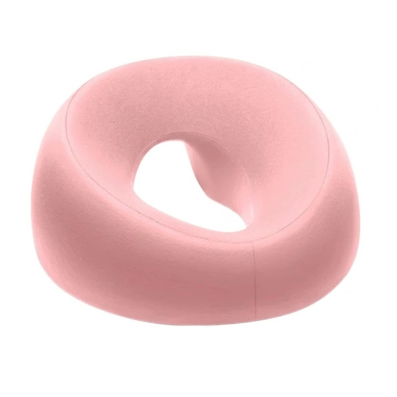 Face Down Desk Nap Pillow Memory Foam Prone Rest Head Support Cushion Pink