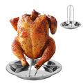 Chicken Roaster Rack Stainless Steel Vertical Grill Stand BBQ Cooking Tool