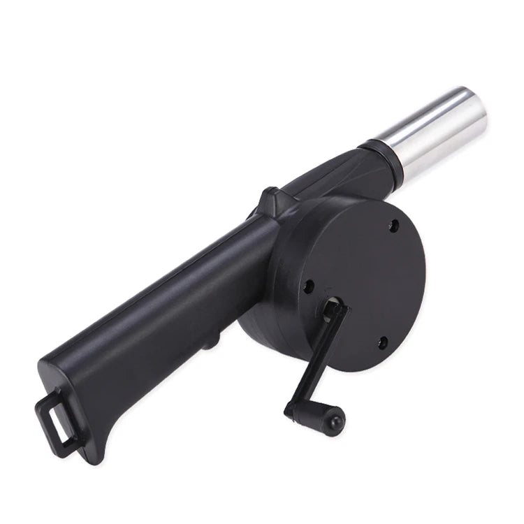 Portable Hand BBQ Fan Manual Air Blower for Charcoal Grill Barbecue and Outdoor Cooking