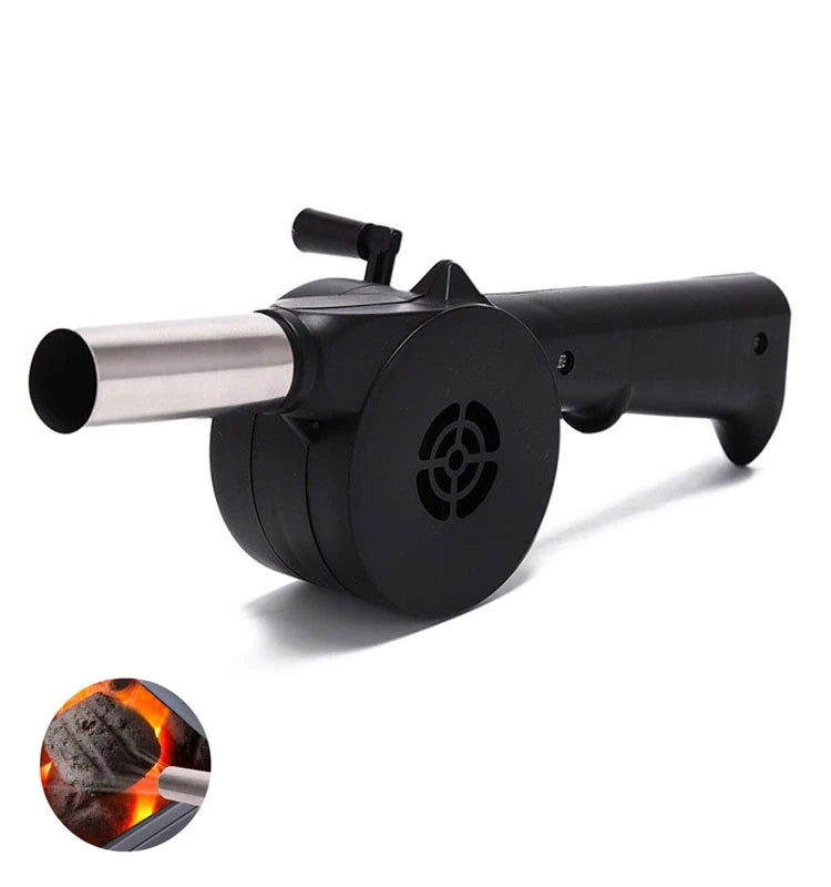Portable Hand BBQ Fan Manual Air Blower for Charcoal Grill Barbecue and Outdoor Cooking