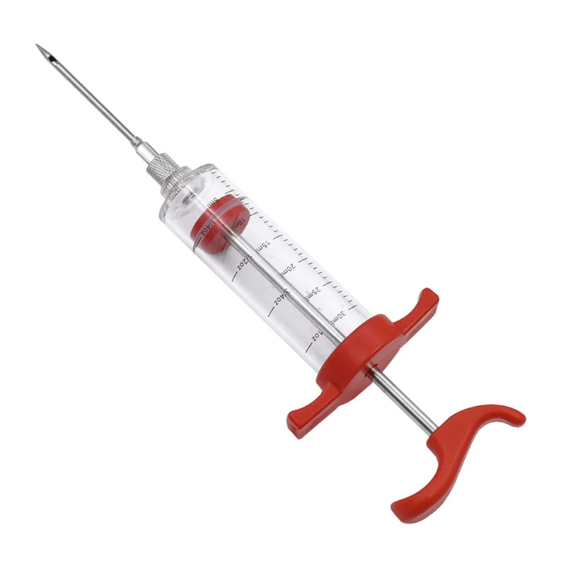 BBQ Marinade Injector Syringe 30ml with Stainless Steel Needle