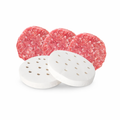 Round Burger Patty Paper Non Stick Oil Absorbing Sheets for Press 130mm