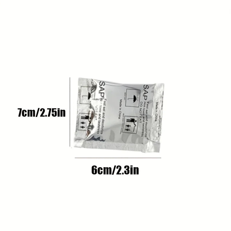 20 Piece Toilet Waste Treatment Powder Portable Deodorizer and Liquid Solidifier for Camping Travel Toilets