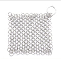 Stainless Steel Scrubber Square Kitchen Cleaning Mesh Reusable Pot Pan Cleaner Tool