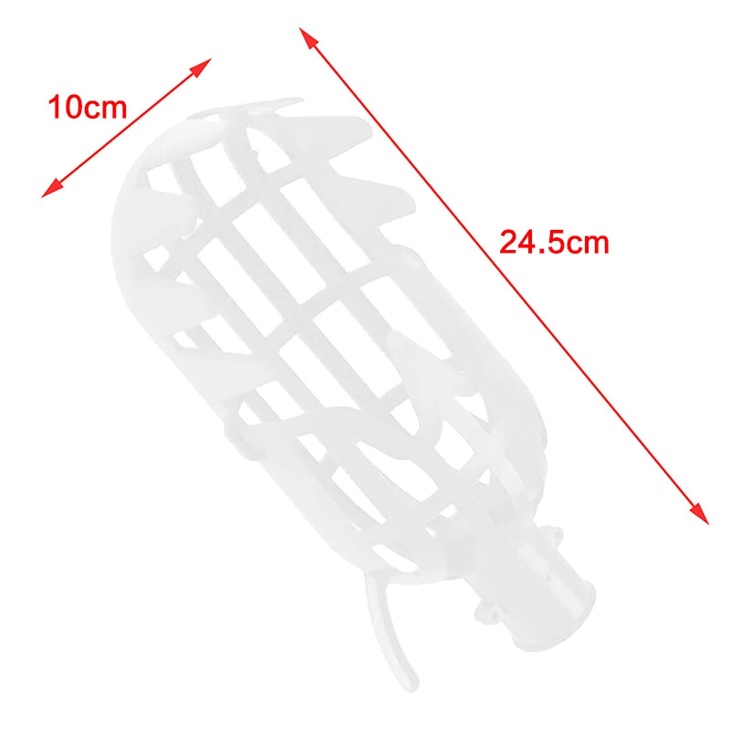 Plastic Fruit Picker Head High Reach Garden Harvest Picking Basket Tool