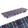 Portable Blue Folding Camping Cot Bed Heavy Duty Outdoor Camping Hiking Travel Fishing Guest Use