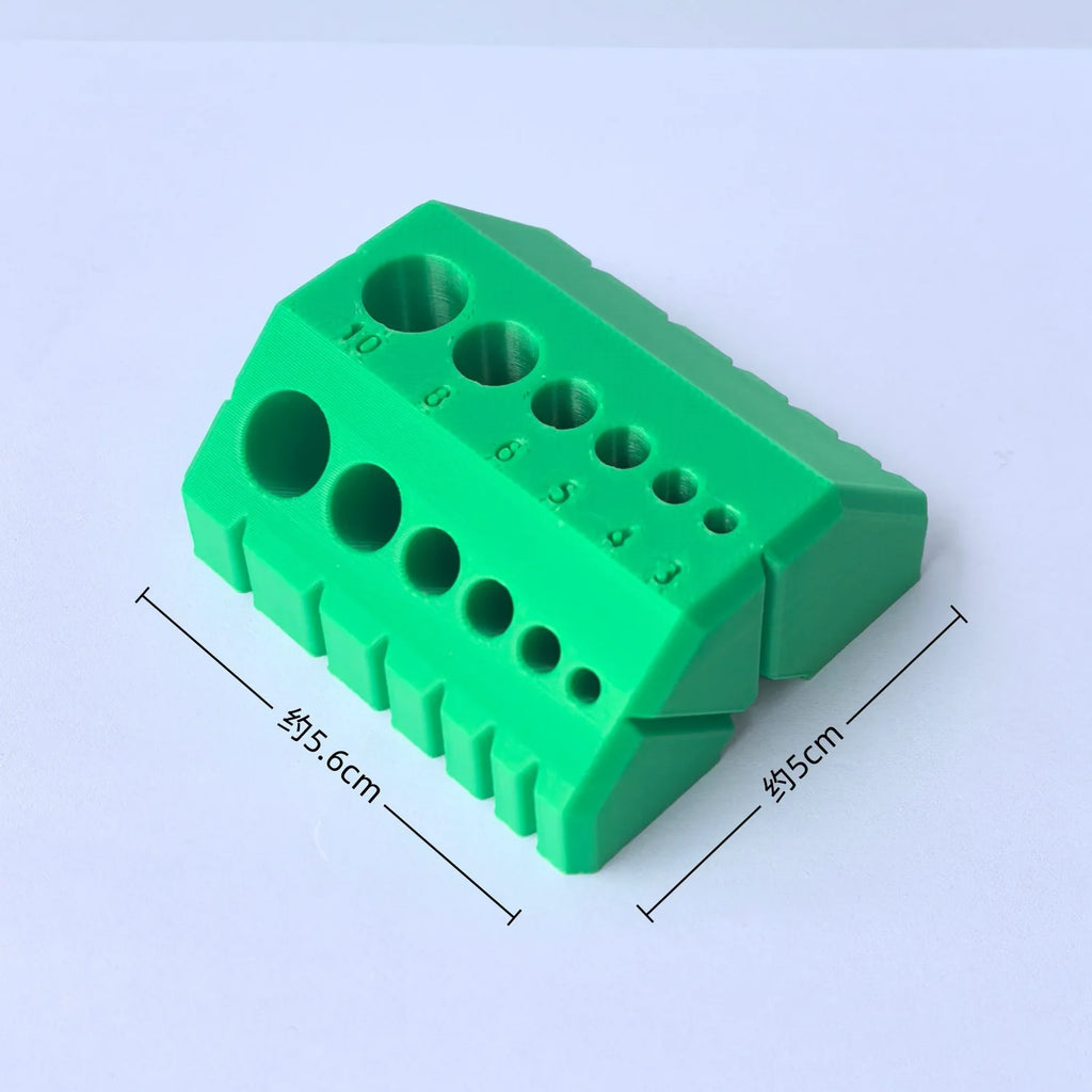 Portable 45° and 90° Drill Guide Jig Green Precision Alignment Tool for Woodworking and Joinery