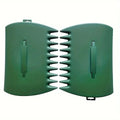 2 Piece Leaf Scoop Rake Plastic Handheld Garden Leaf Collector Cleanup Tools